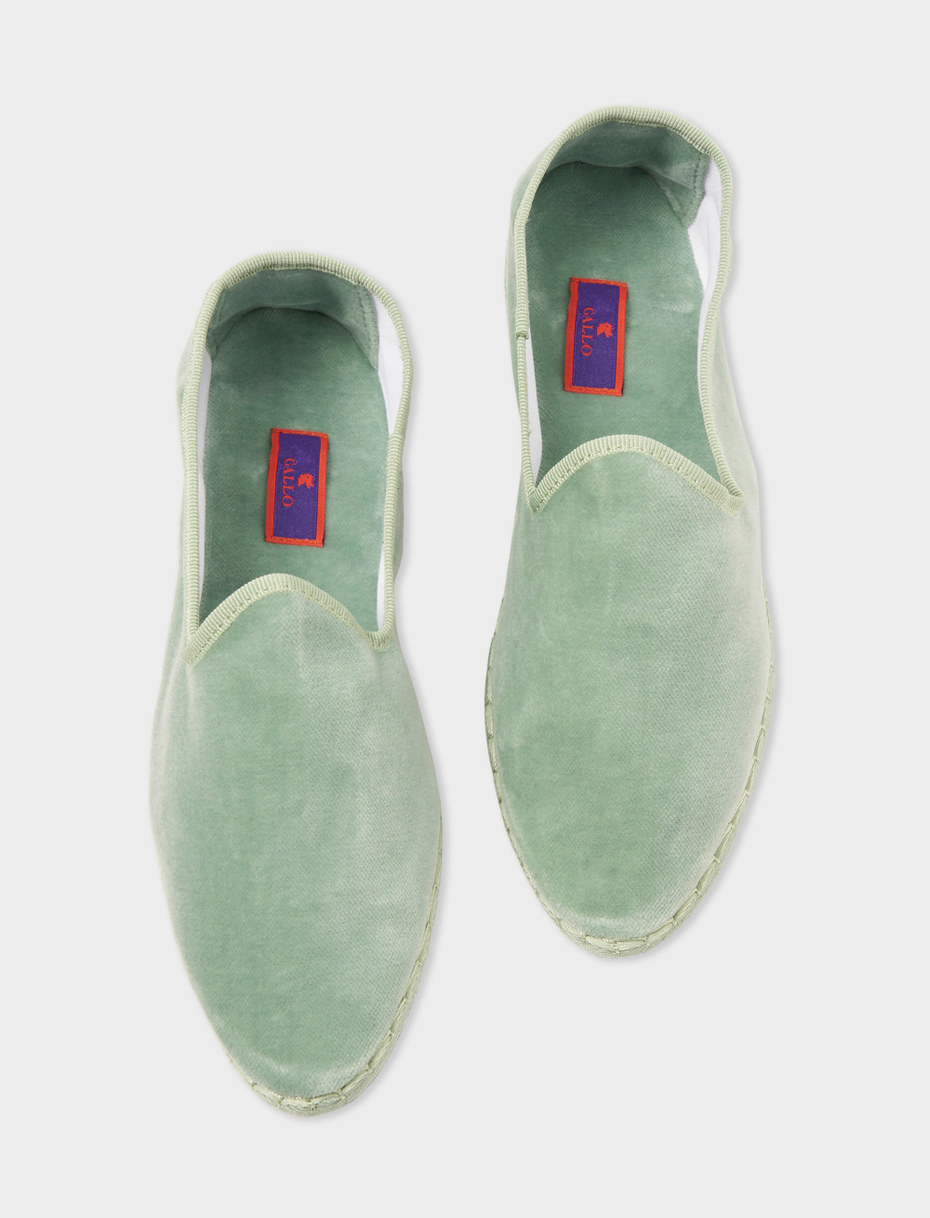 Women's plain cane velvet shoes - Gallo 1927 - Official Online Shop