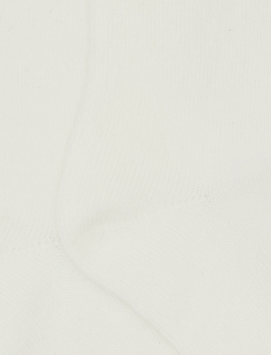Kids' long plain latte cotton socks - Gallo 1927 - Official Online Shop