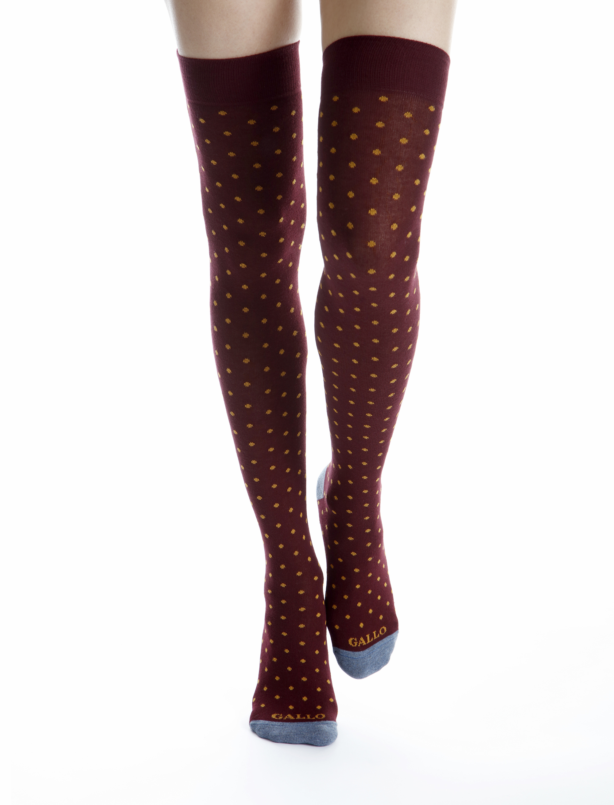 Parigina donna cotone bordò fantasia pois - Gallo 1927 - Official Online Shop