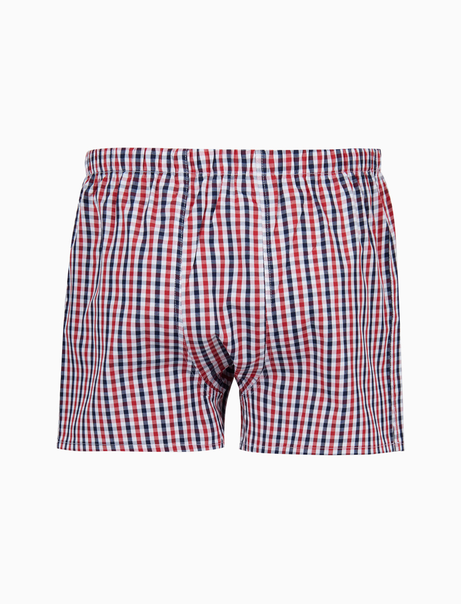 Boxer intimo classico uomo cotone rosso - Gallo 1927 - Official Online Shop