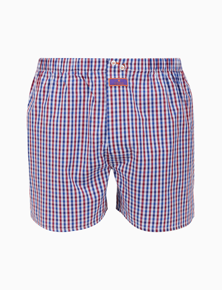 Men's classic white cotton boxer shorts - Gallo 1927 - Official Online Shop