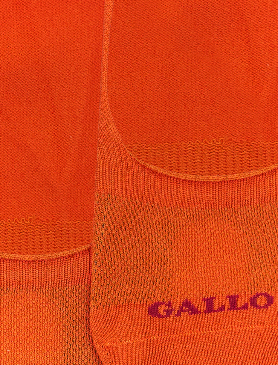 Solette accollate uomo cotone aragosta tinta unita - Gallo 1927 - Official Online Shop