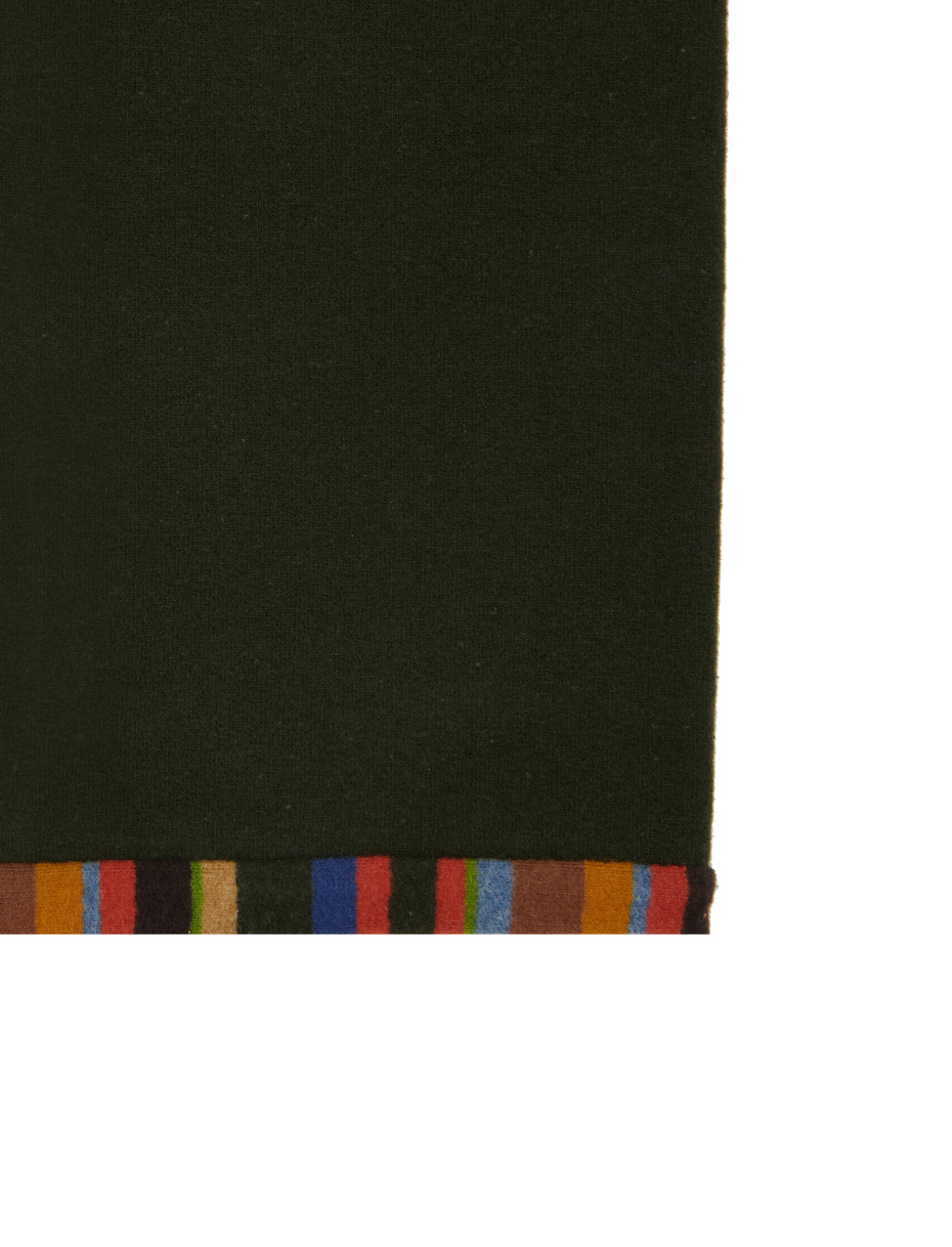 Scaldacollo donna pile verde tinta unita - Gallo 1927 - Official Online Shop