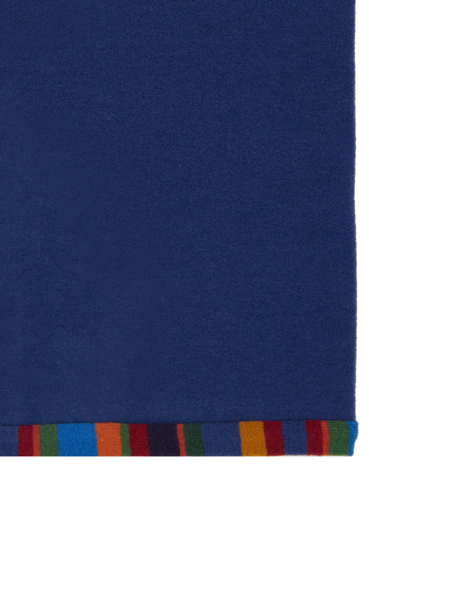 Scaldacollo donna pile blu tinta unita - Gallo 1927 - Official Online Shop