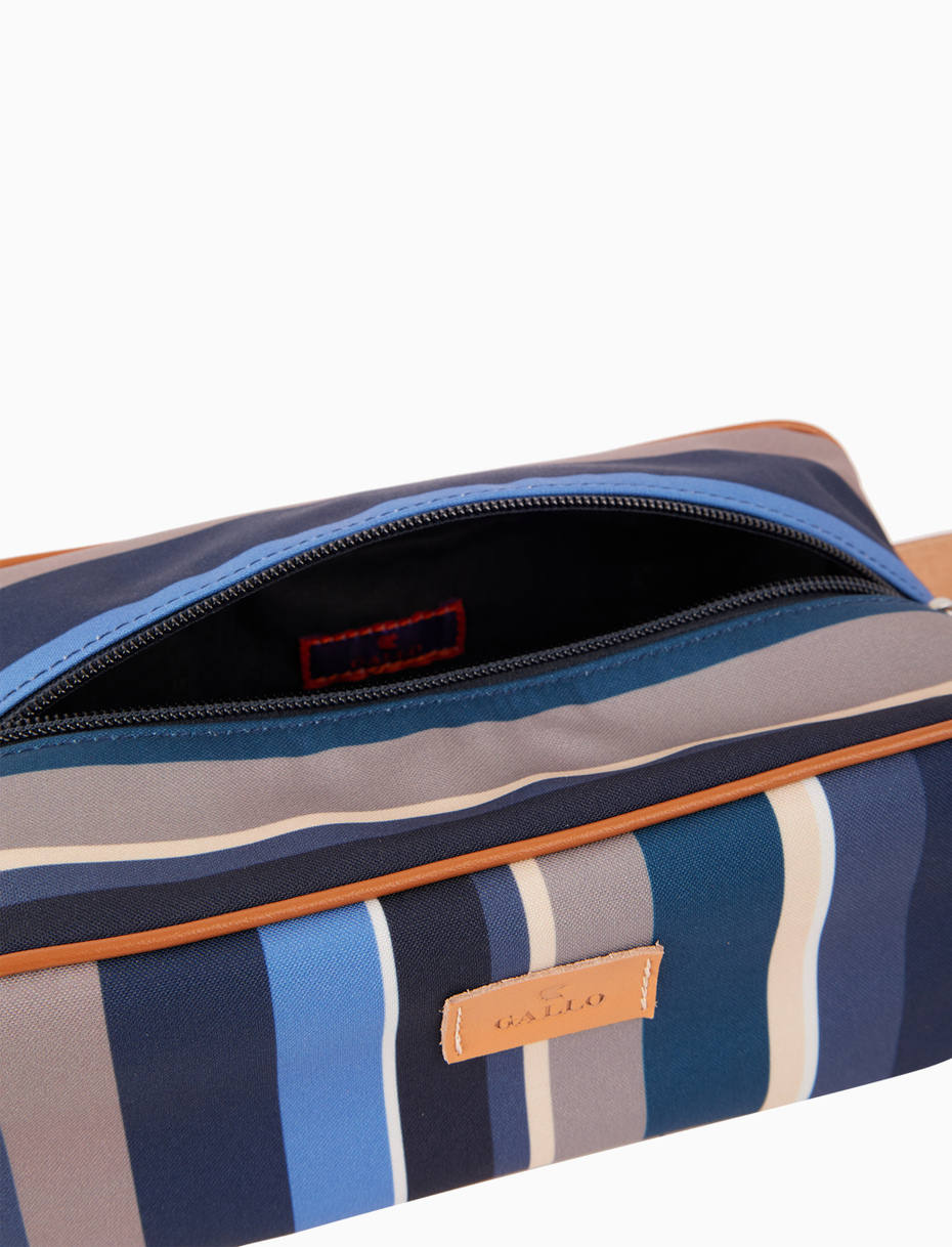 Classic unisex blue beauty with multicoloured stripes - Gallo 1927 - Official Online Shop