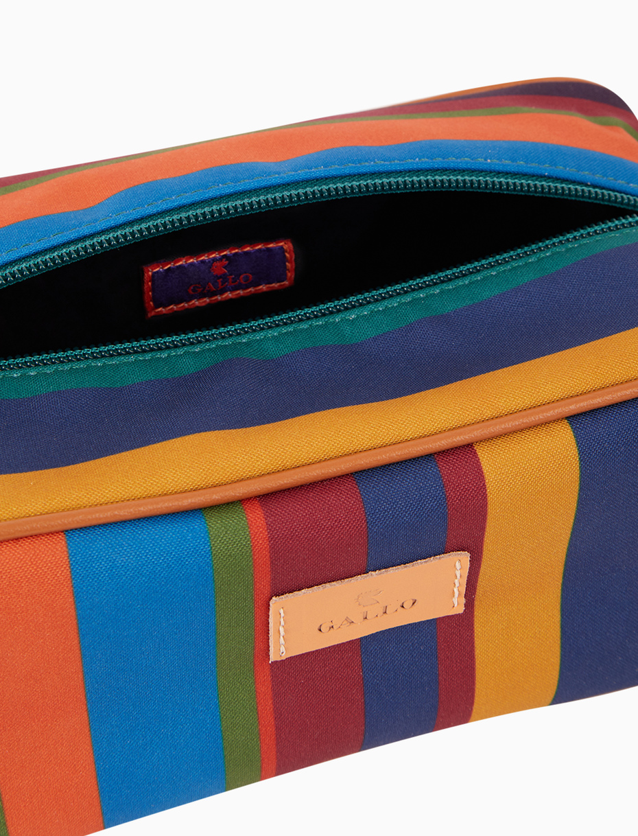 Classic unisex blue beauty with multicoloured stripes - Gallo 1927 - Official Online Shop