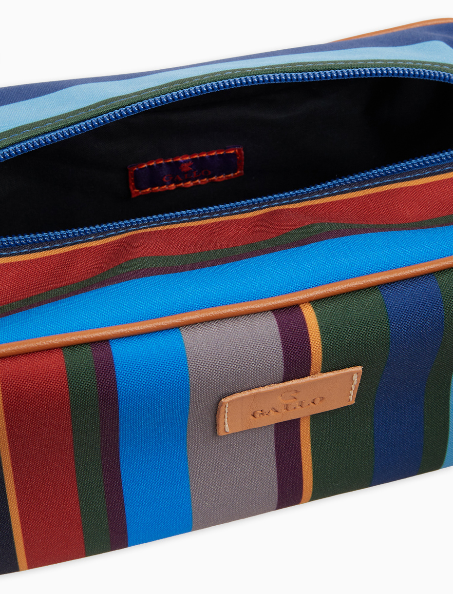Classic unisex blue beauty with multicoloured stripes - Gallo 1927 - Official Online Shop