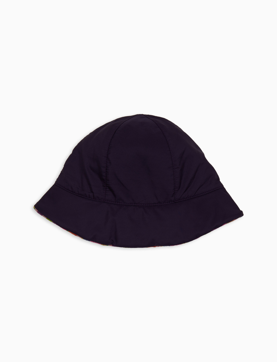 Cappello donna antipioggia viola tinta unita - Gallo 1927 - Official Online Shop