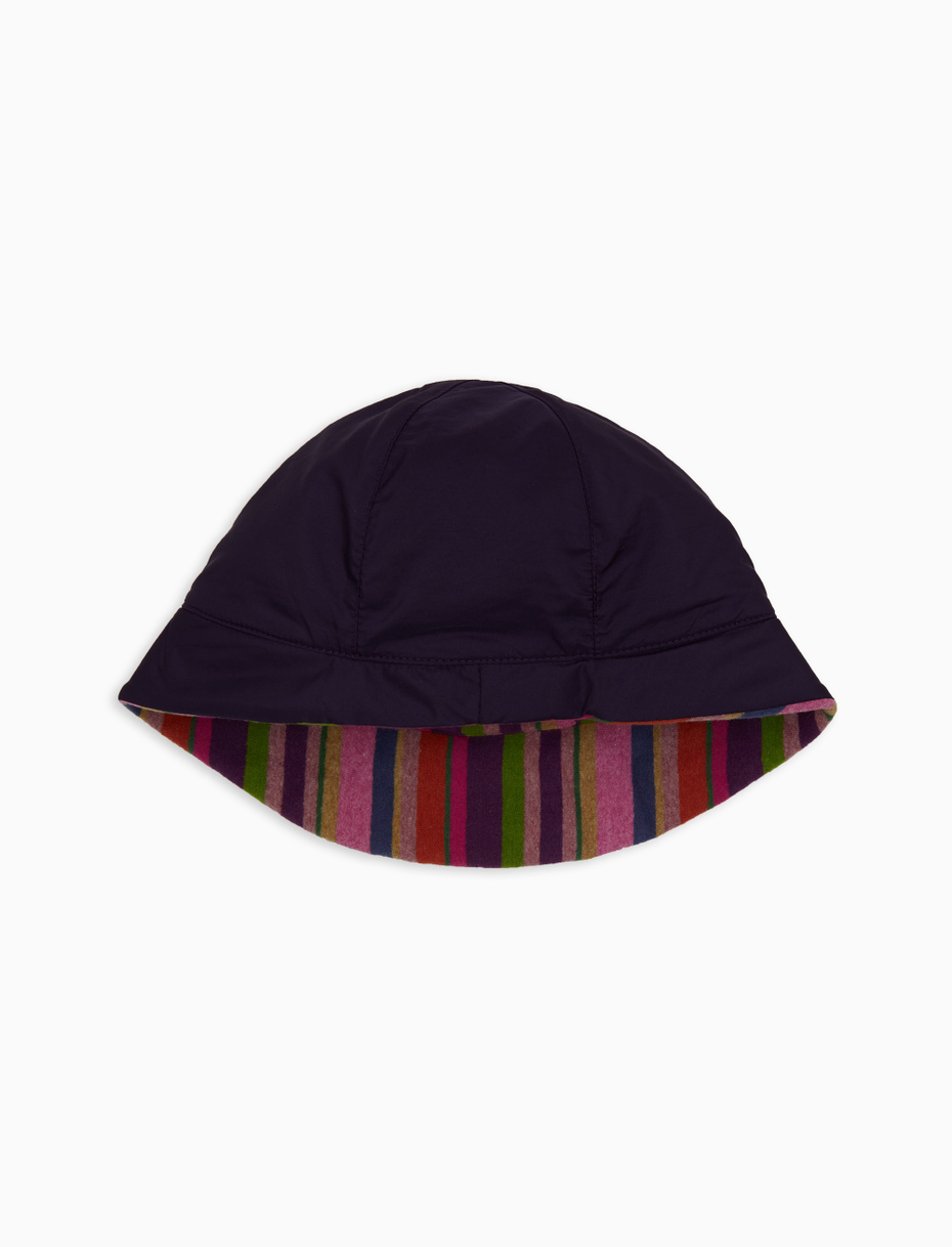 Cappello donna antipioggia viola tinta unita - Gallo 1927 - Official Online Shop