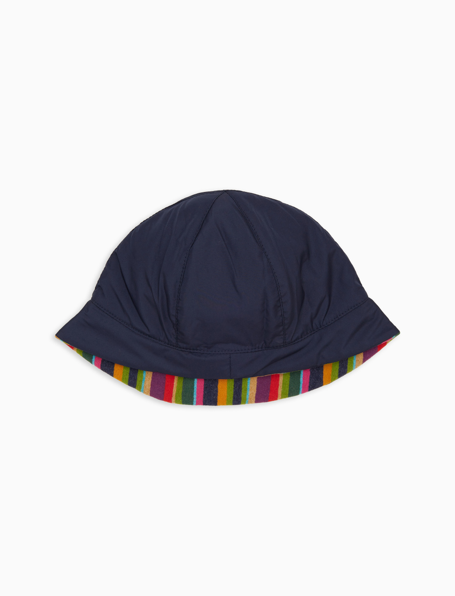 Men's plain blue rain hat - Gallo 1927 - Official Online Shop