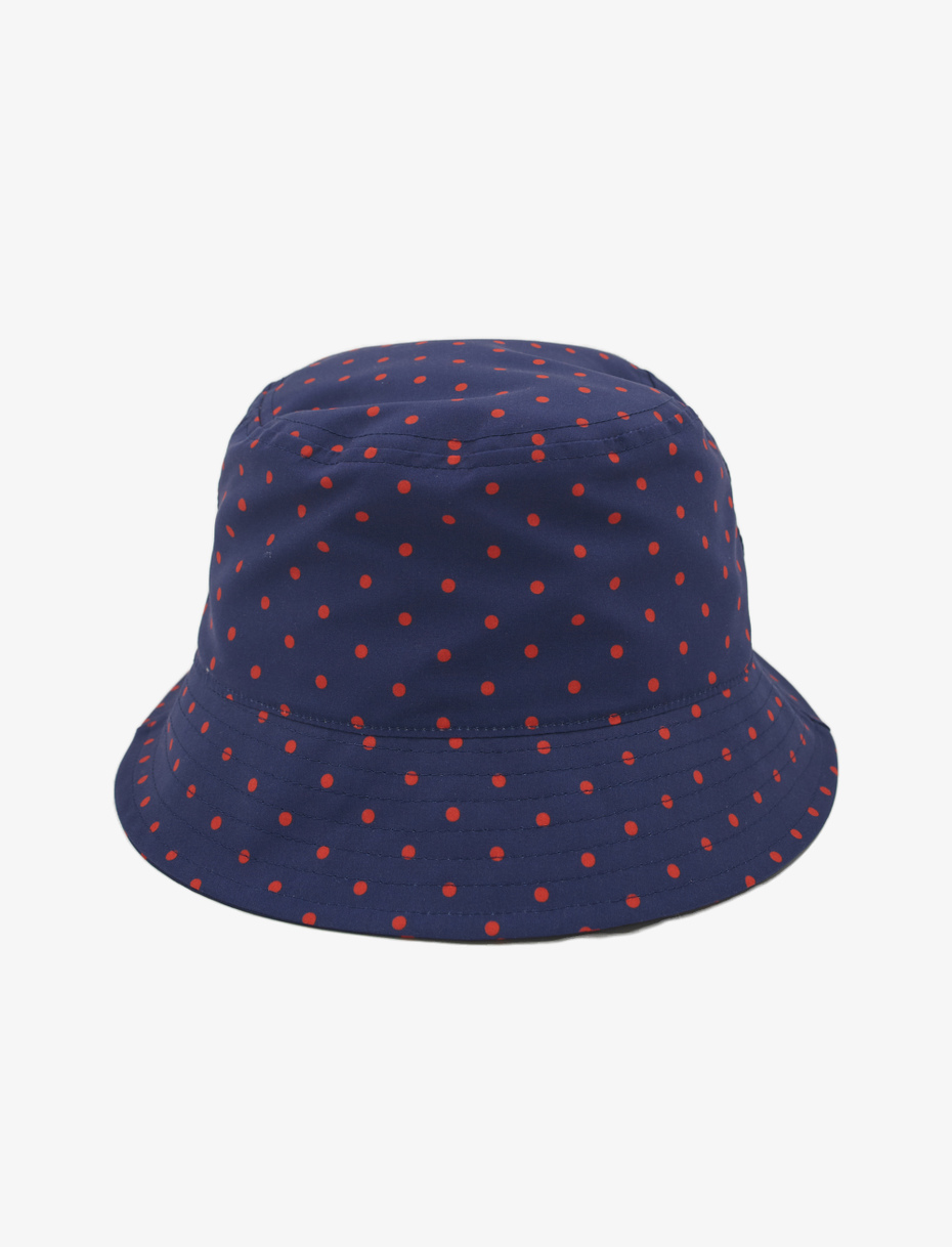 Polka dot rain hat store