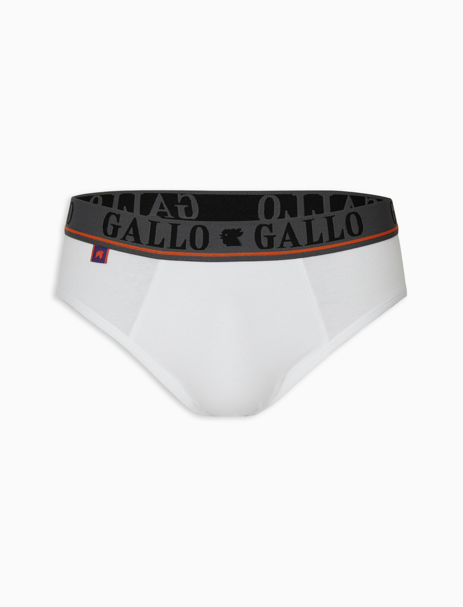 Men's white cotton briefs - Gallo 1927 - Official Online Shop