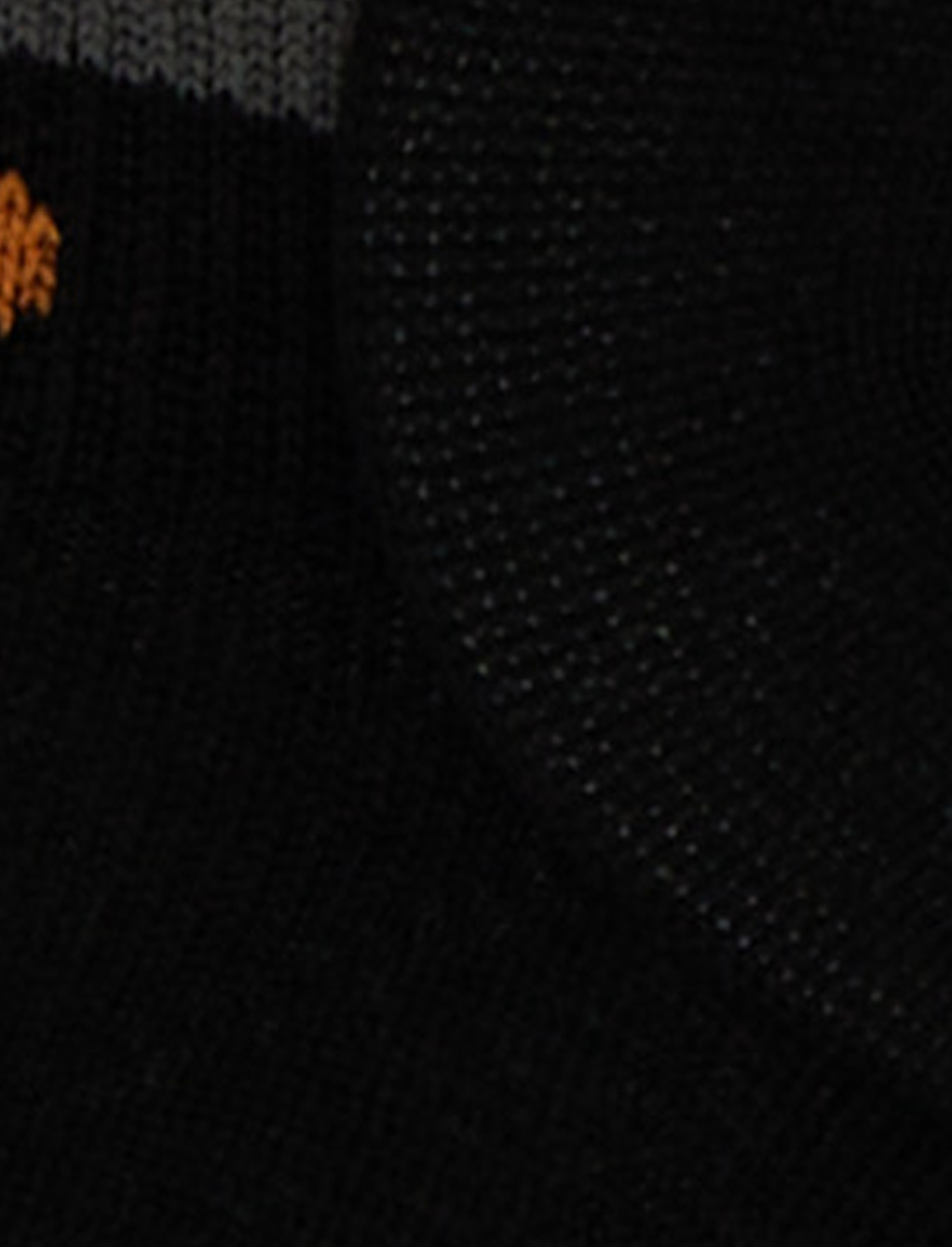 Sneakers uomo cotone nero tinta unita - Gallo 1927 - Official Online Shop