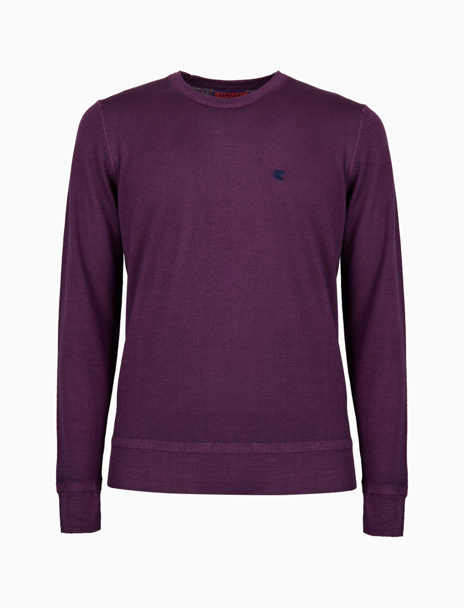 Plain lilac sweatshirt top