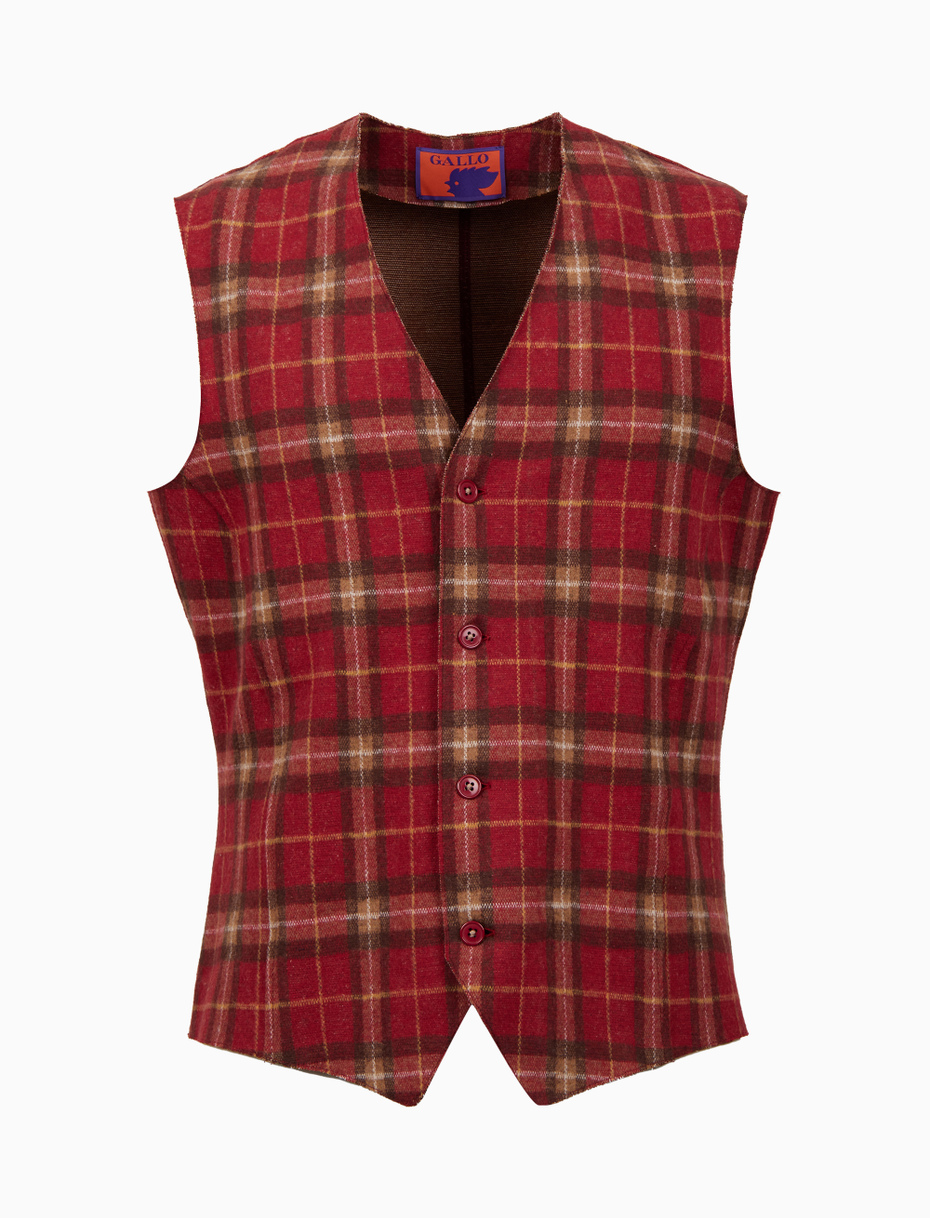 Plaid vest mens hot sale