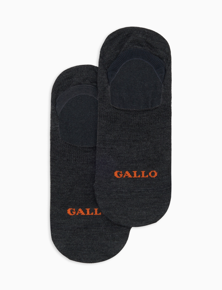 Unisex solid gray item in wool, silk, and cashmere - Gallo 1927 - Official Online Shop