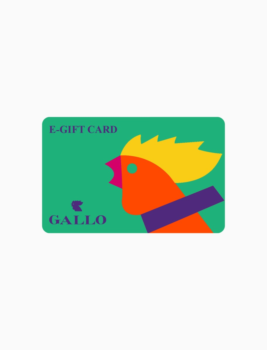 Giftcard - Gallo 1927 - Official Online Shop