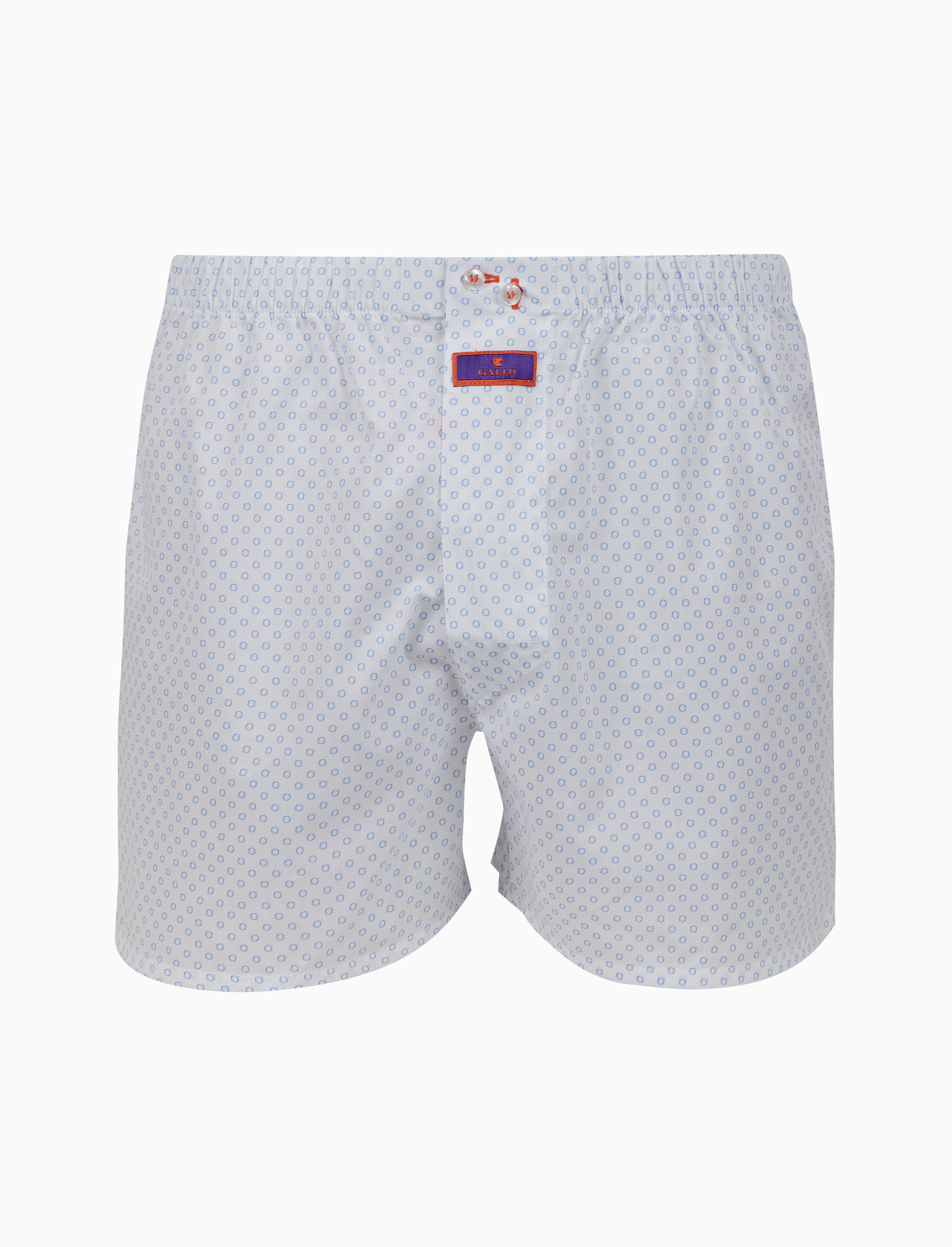 Boxer intimo classico uomo cotone bianco Gallo