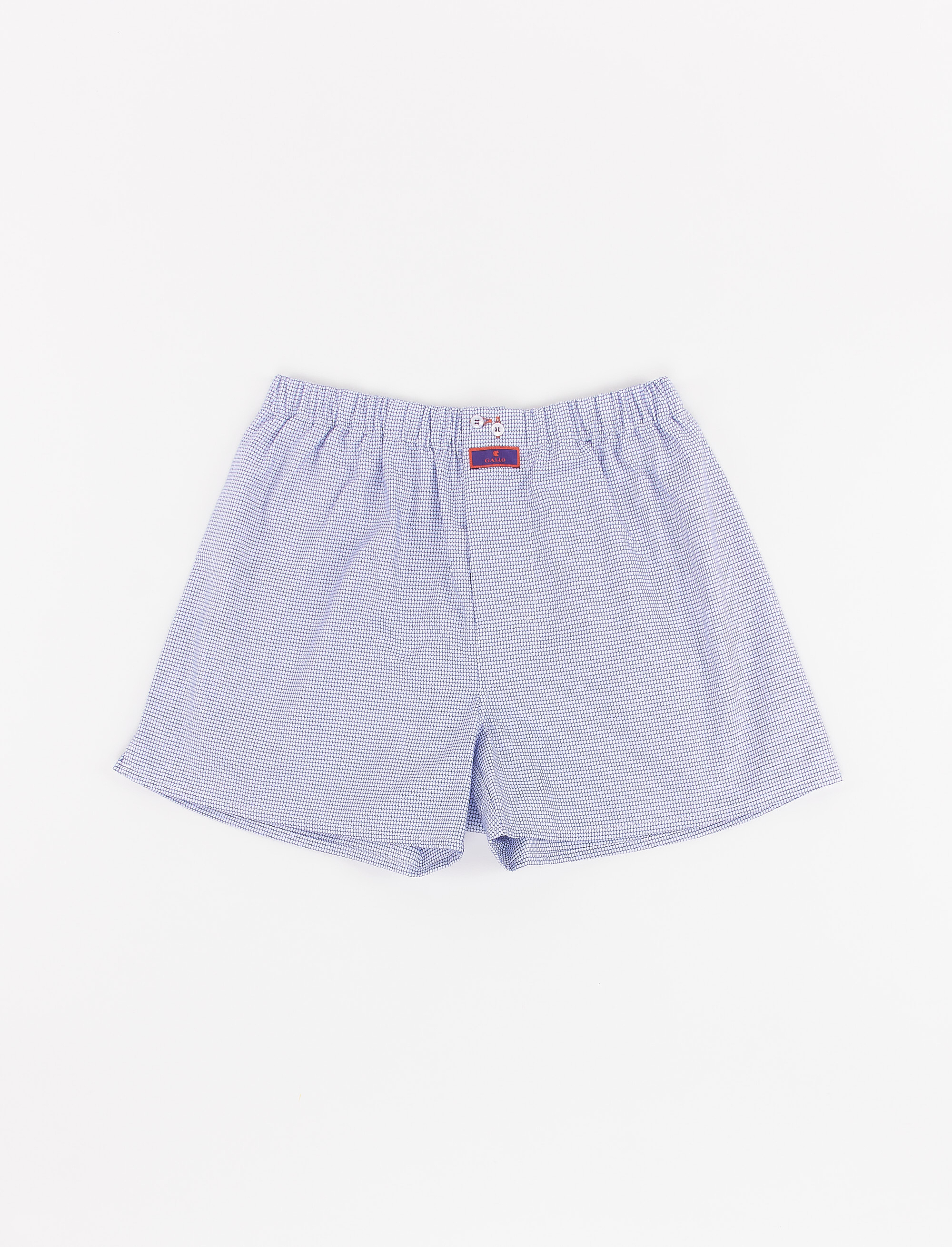 Men's classic white cotton boxer shorts Gallo